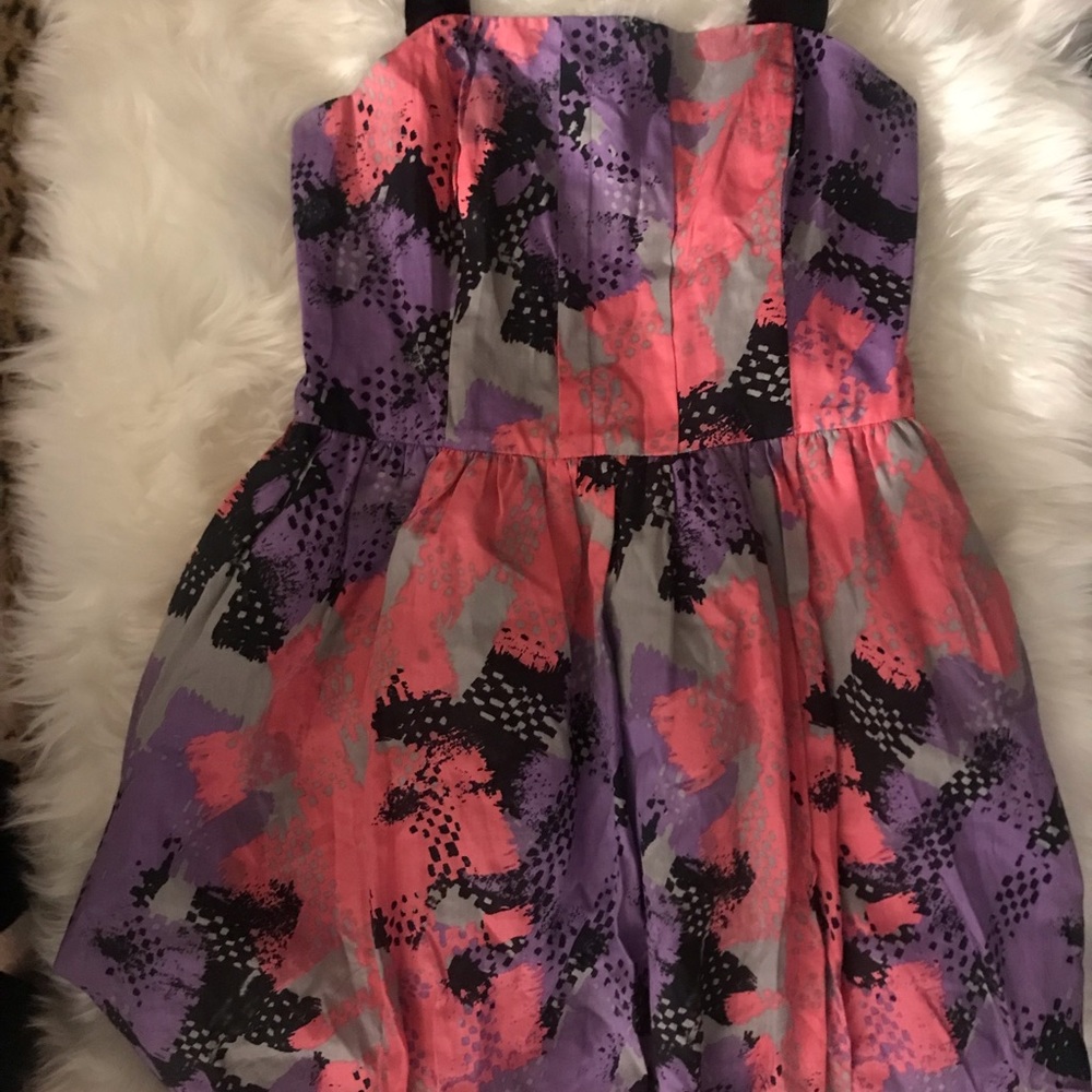 DKNY Jeans 80s Pop Era inspired dress
